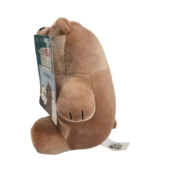 We Bare Bears Plush Grizzly Cartoon Network Warner Bros Toy Factory 2019 7” - Picture 2 of 13